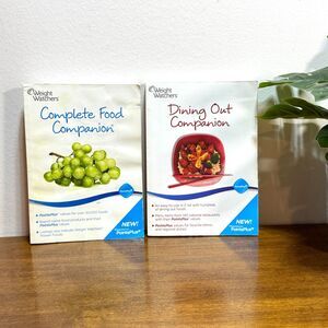 Weight Watchers WW Complete Food & Dining Out Companion 2 Books Points Plus 2011